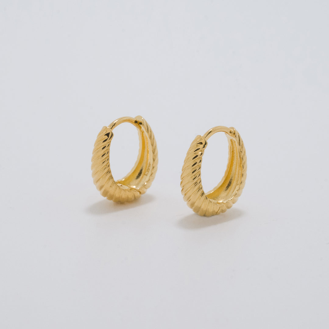 Juno Gold Hoop Earrings