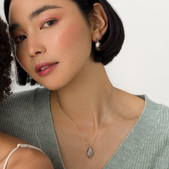 Dana Silver Pendant Necklace