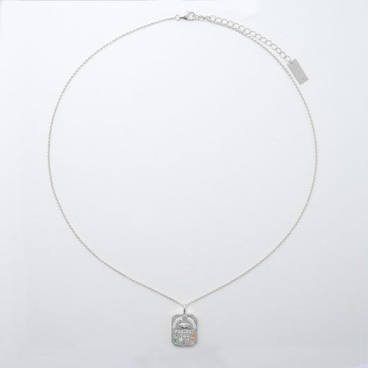 Sandra Protector Silver Pendant Necklace