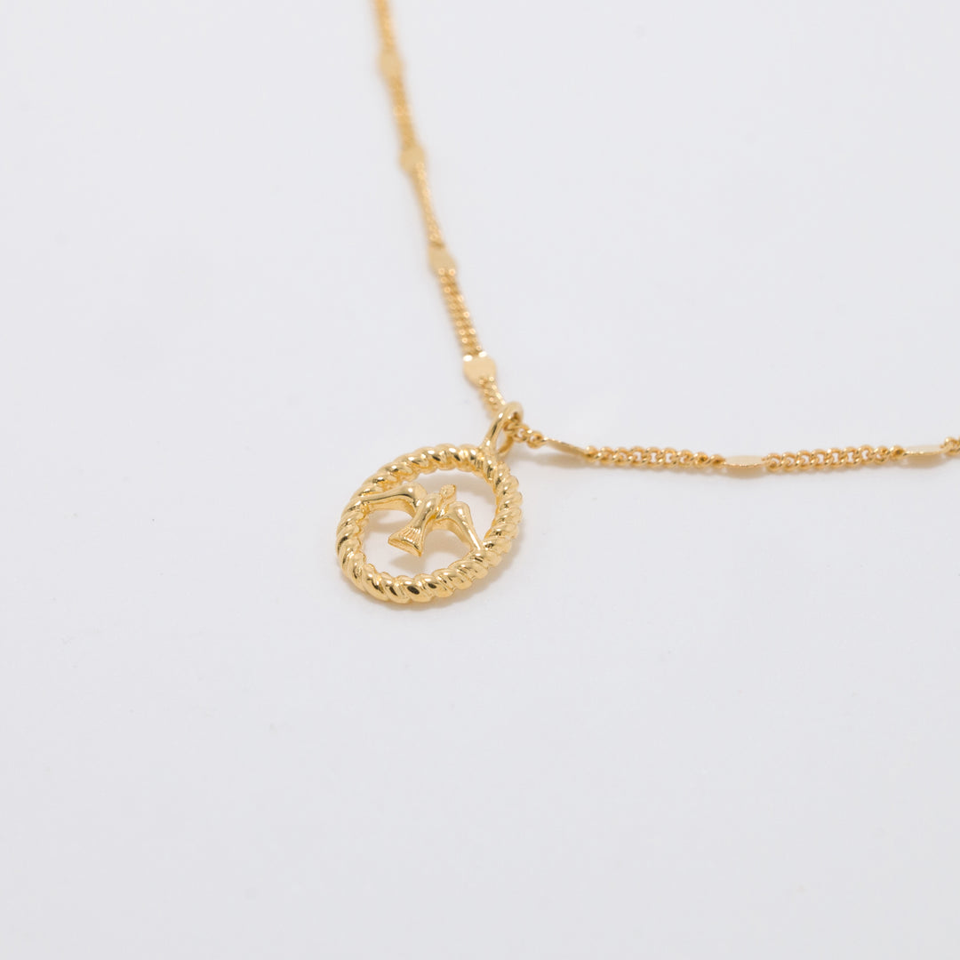 Sirin Gold Pendant Necklace