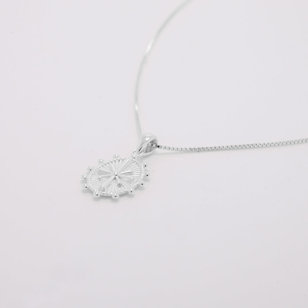 Adonie Silver Pendant Necklace