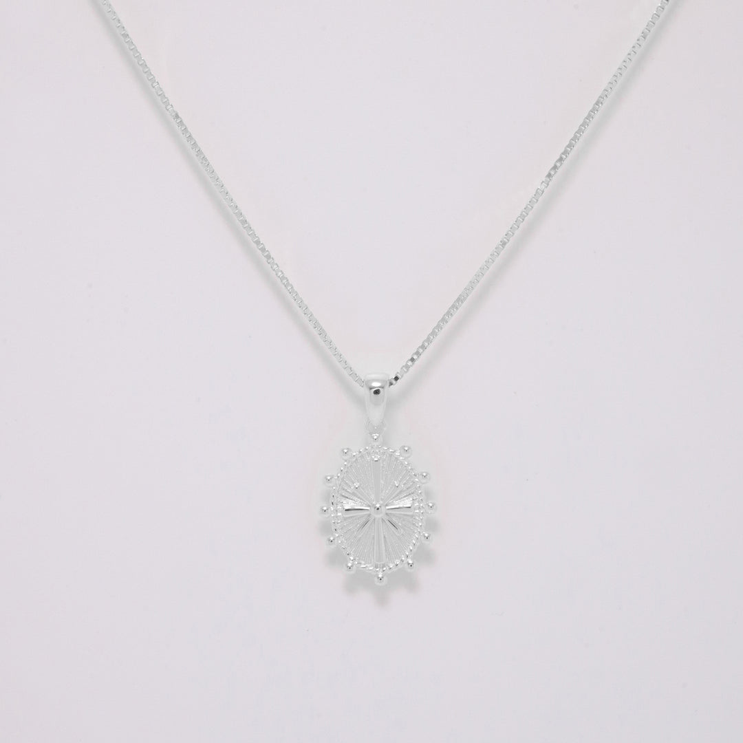 Adonie Silver Pendant Necklace