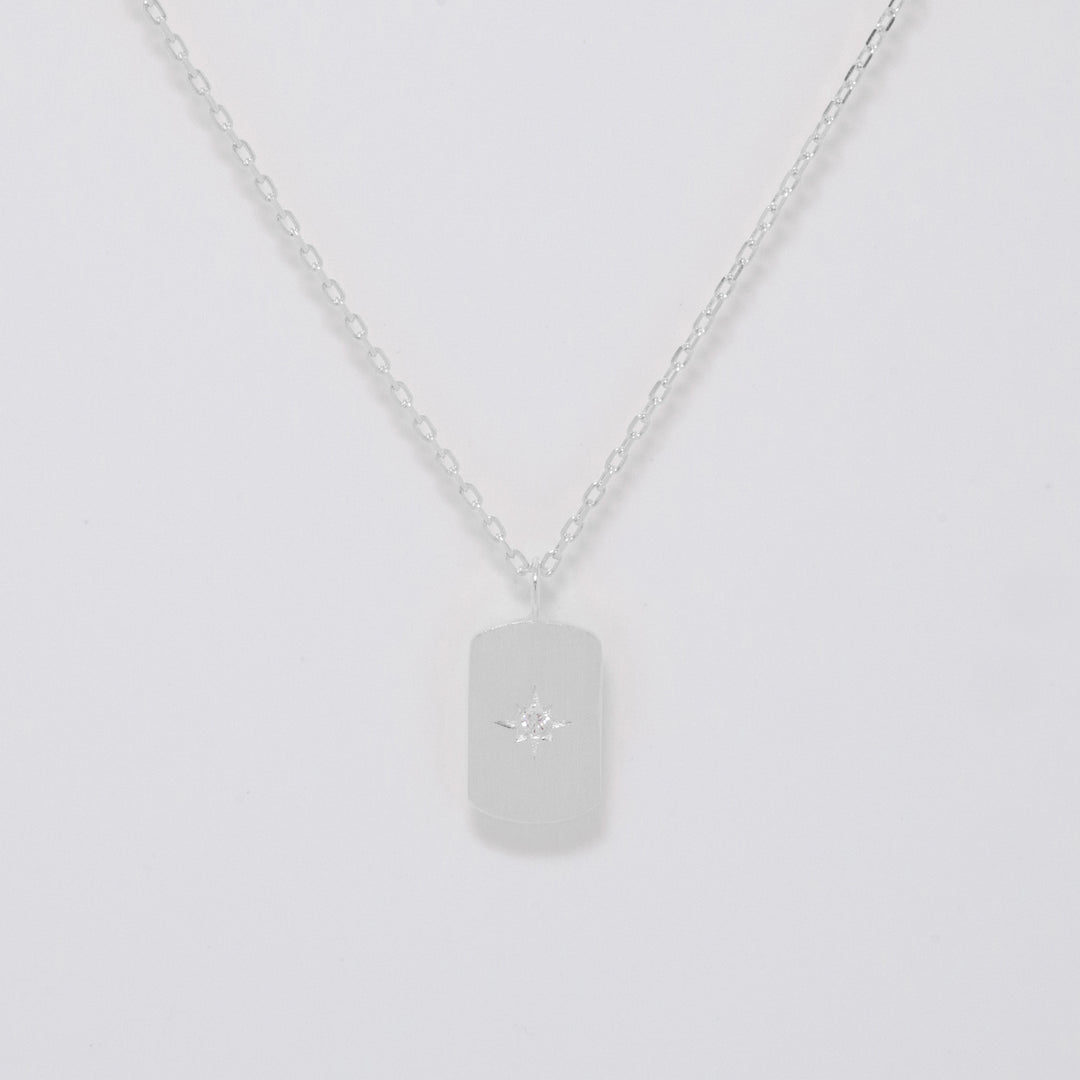 stella silver pendant