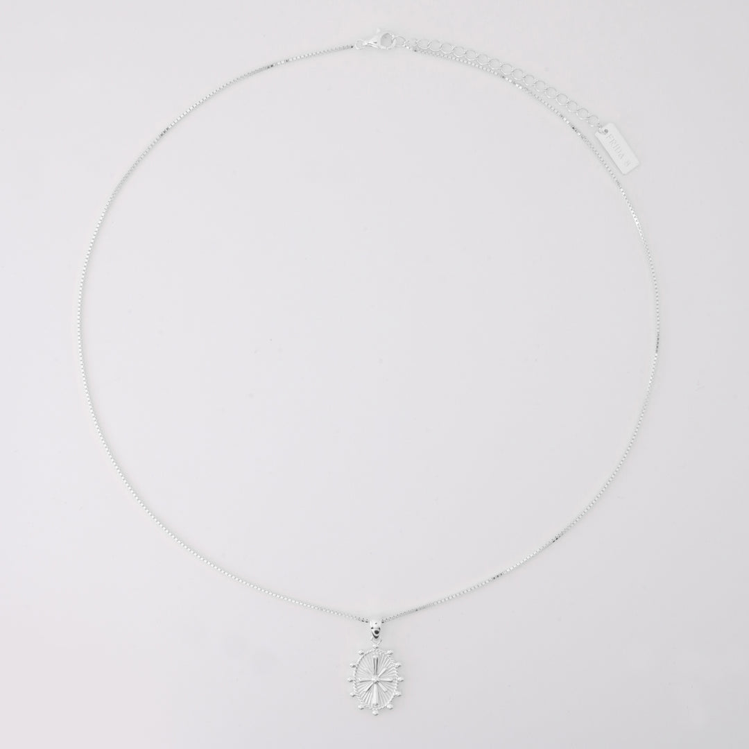 Adonie Silver Pendant Necklace