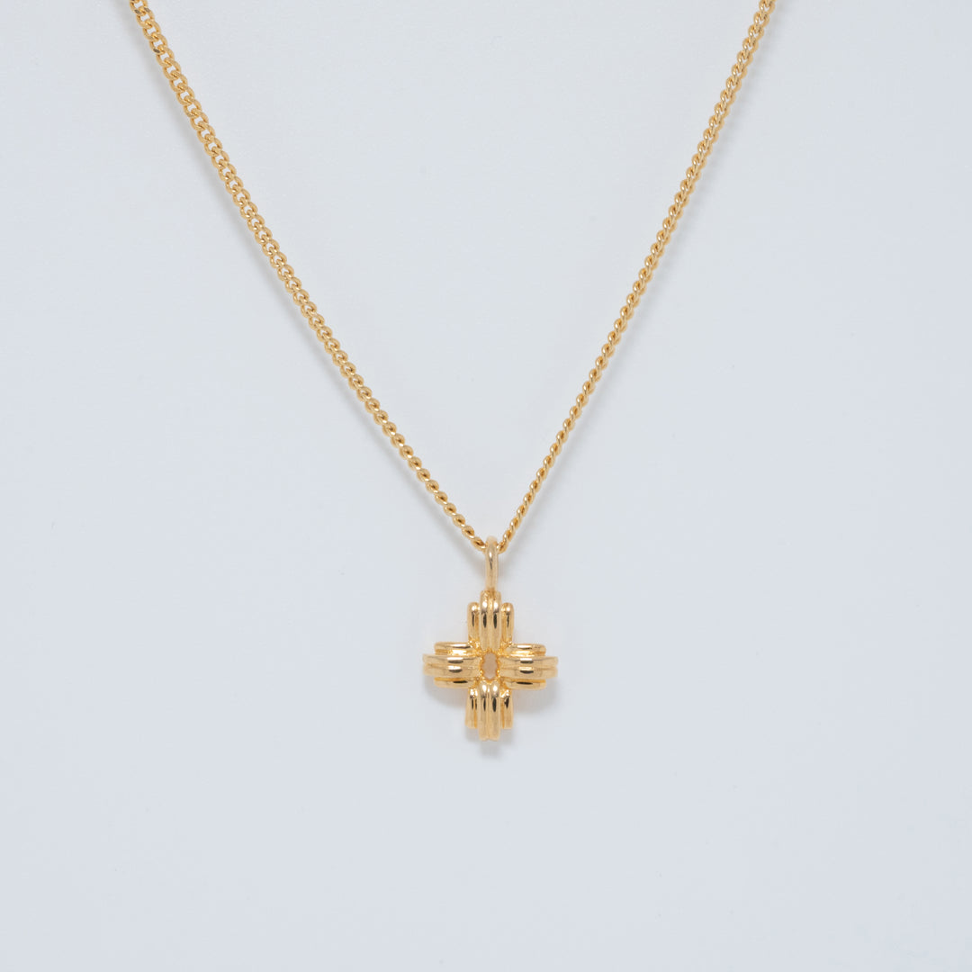 Christine Gold Pendant Necklace