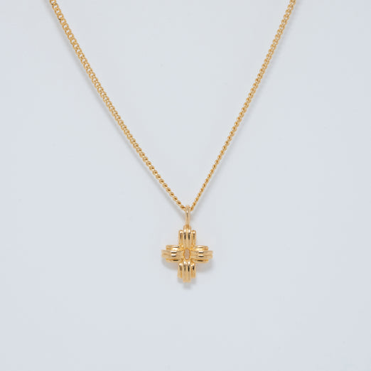 Christine Gold Pendant Necklace